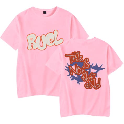 Ruel Merch T shirt Classic Print Short Sleeve Unisex Top Tee - Walmart.com