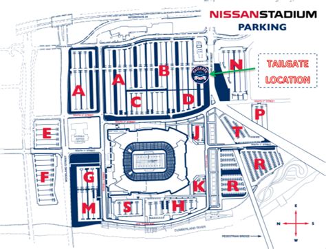 Nissan Stadium Parking & Tailgate Location – Tailgate For Cause