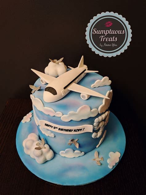 Airplane Theme Cake ~ Custom-Made-To-Order Cakes ~ Edible Art ~ www.sumptuoustreats.com ...