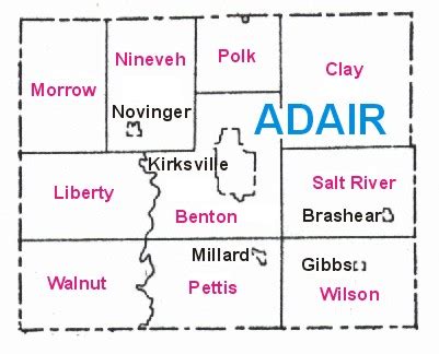 Adair County Maps