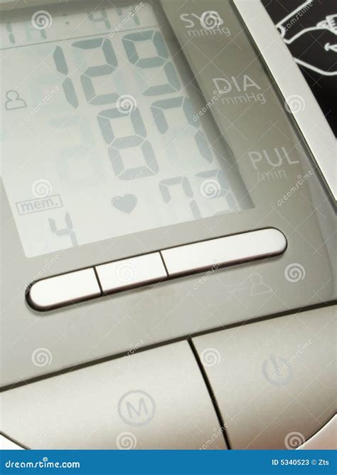 Digital Blood Pressure Measurement Equipment Stock Image - Image of physical, measuring: 5340523