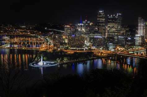 Pittsburgh Skyline Night | Kevin Whitworth | Flickr