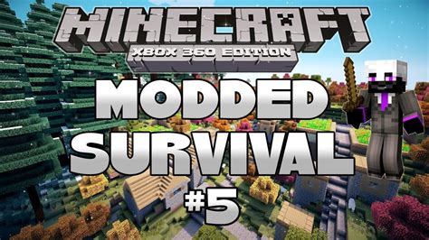 Minecraft Xbox 360: Modded Survival #5 - FLOATING ISLAND! - W/ Download - YouTube