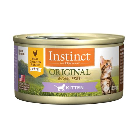 Instinct® Grain Free Kitten Food - Natural, Chicken | cat Wet Food ...