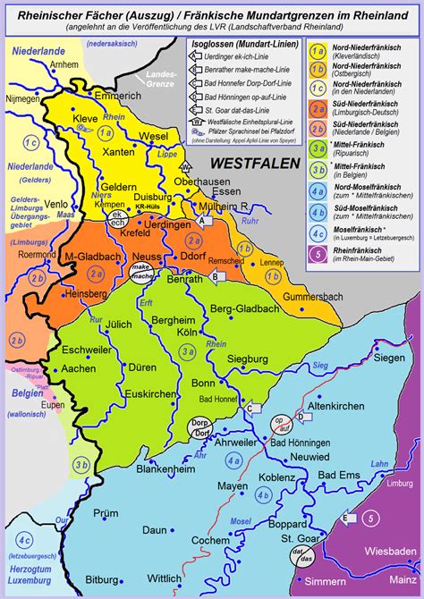 Isoglosses Of German