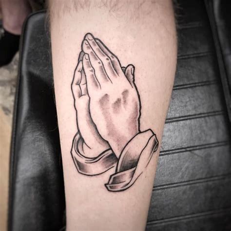 Pin on tatoos | Praying hands tattoo, Hand tattoos, Hand tattoos for guys