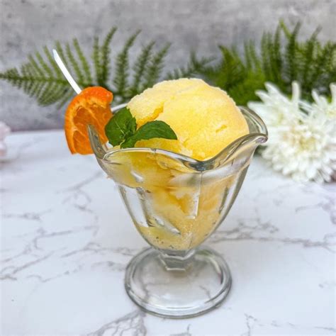 Easy Orange Sorbet Recipe - Jordan's Easy Entertaining