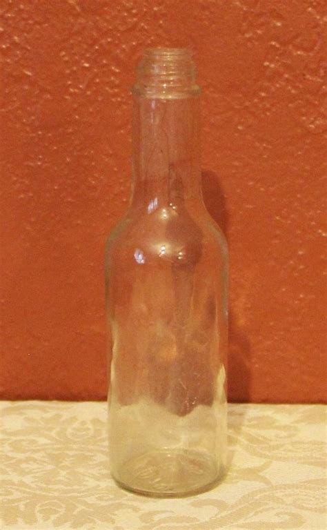 Vintage Tabasco Bottle | Antique glass bottles, Antique glass, Bottles decoration