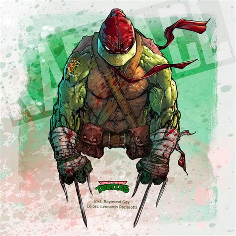 Teenage Mutant Ninja Turtles: Raphael by le0arts on DeviantArt