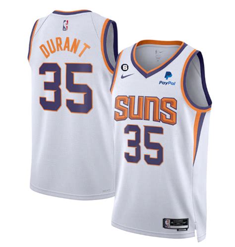 Men's Phoenix Suns #35 Kevin Durant Blue 2022-23 City Edition Stitched ...