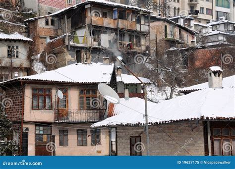 Veliko Tarnovo in the Winter Stock Image - Image of buildings, area: 19627175