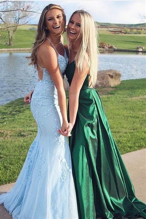 Just two cutie best friends wearing! 💗 | Prom photoshoot, Pretty prom dresses, Prom dresses