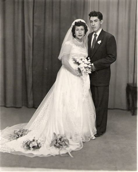 Vintage wedding - 50's Bride & Groom Black and white photo | Wedding ...