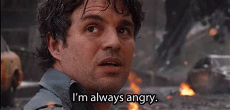 Always Angry GIF - TheAvengers TheHulk ImAlwaysAngry - Discover & Share ...