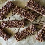 Crispy Chewy Chocolate Almond Coconut Granola Bars - Heather Christo