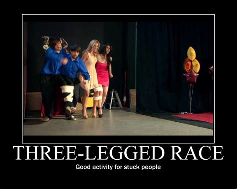 Three-Legged Race by htfman114 on DeviantArt