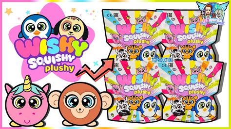 WISHY SQUISHY PLUSHY : DES PELUCHES SQUISHIES ! - YouTube