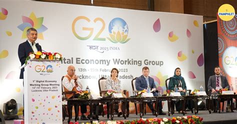 G20 Digital Economy Working Group Meeting Inaugurated in Lucknow - The Pamphlet