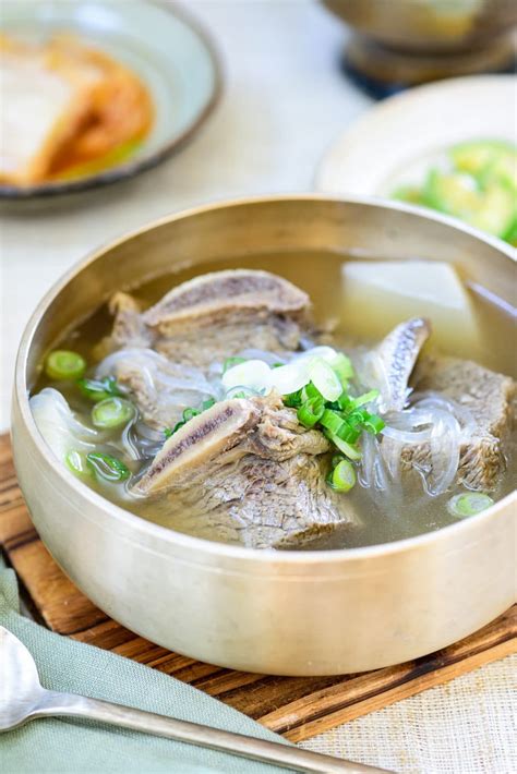 Galbitang (Beef Short Rib Soup) - Korean Bapsang