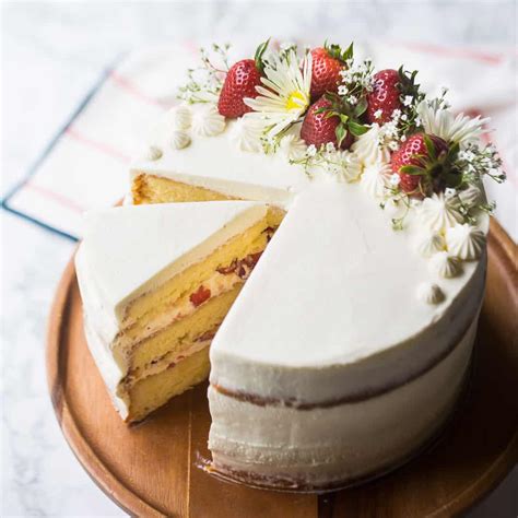 Strawberry Shortcake Cake: so summery & fresh! -Baking a Moment