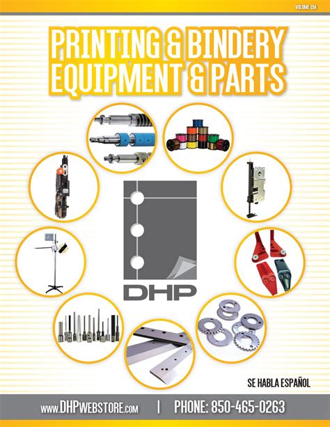 DHP Bindery Equipment & Supply 2019 Catalog by dhpcatalog - Issuu