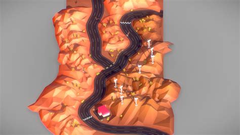 Desert Race Game Prototype Map - Download Free 3D model by Batuhan13 [050dd0d] - Sketchfab