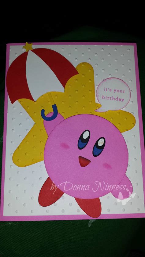 Kirby birthday card Kids Birthday Cards, It's Your Birthday, Kid ...