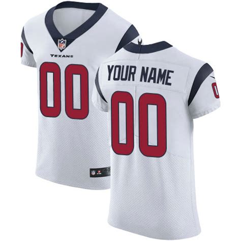 Men's Nike Houston Texans Customized Red Alternate Vapor Untouchable ...