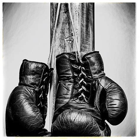 Vintage boxing gloves by DimDom Boxing Gloves Tattoo, Ufc Gloves, Black And White Posters, Black ...