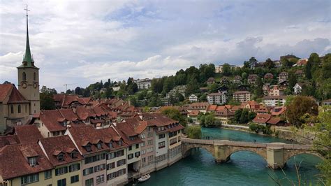 A view from around the rose garden in Bern, Switzerland | Views, Family garden, Bern