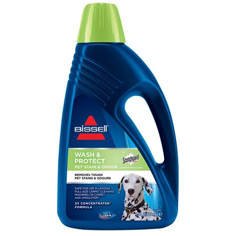 BISSELL Wash and Protect Pet Scotchgard Carpet Shampoo, 1087N, 1.5L ...