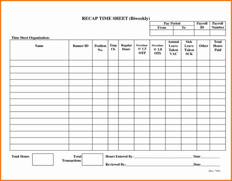 Payroll Report Template Free