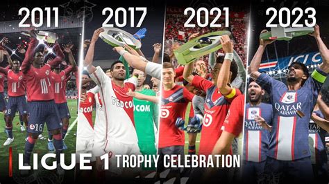 Ligue 1 Trophy Celebration In FIFA | 2011 - 2023 | - YouTube