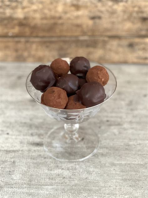 Trufas de nueces y chocolate - Polin en la Cocina