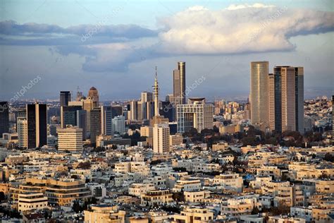 Downtown Tel-Aviv Skyline Stock Photo by ©eldadcarin 22427167