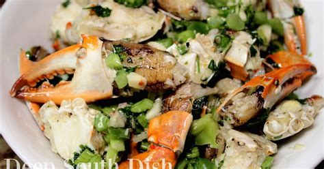 Deep South Dish: Marinated Cracked Blue Crab Salad