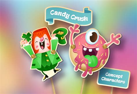 Candy Crush - concept characters :: Behance