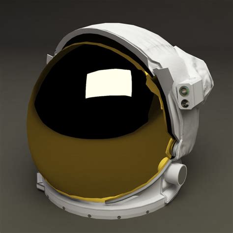 nasa space helmet 3d model