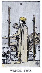 Two Of Wands Tarot Card Meaning | HiddenNumerology