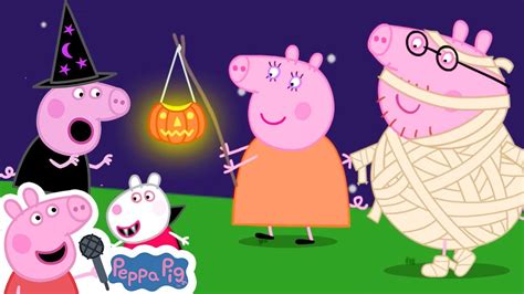 Peppa Pig 's Halloween Songs Special | More Nursery Rhymes & Kids Songs - YouTube