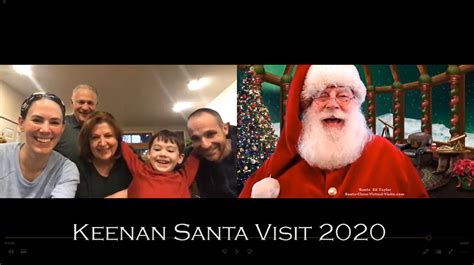 Video Chat With Santa Claus - Santa Claus Virtual Visits - Zoom Santa