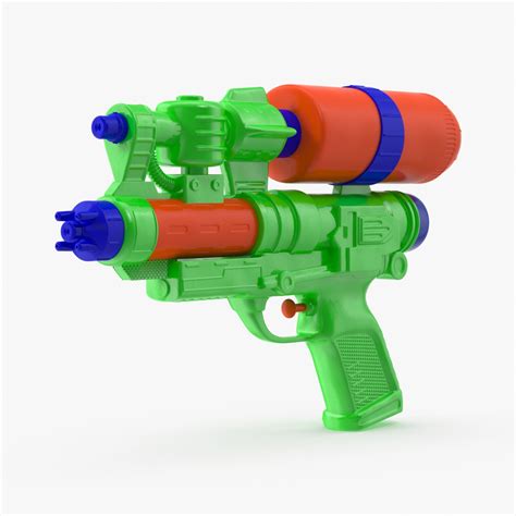 Water_Gun 3D Model $14 - .3ds .blend .dae .fbx .obj - Free3D