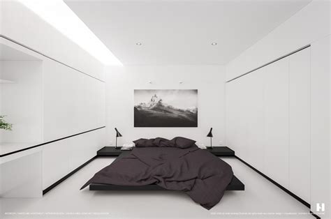 ultra minimalist bedroom design | Interior Design Ideas