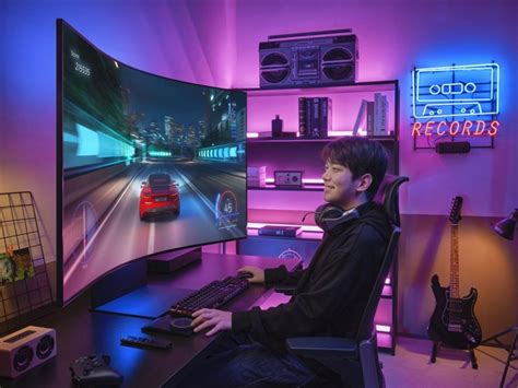 Samsung launches massive monitor for gamers - The Korea Times