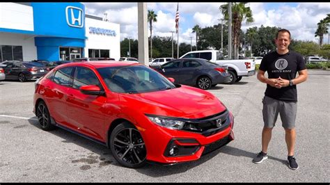 Is the NEW 2020 Honda Civic Sport Hatchback the PERFECT compact car? - YouTube