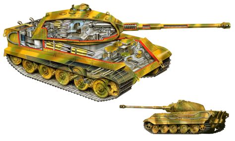 King Tiger Tank - Alex Pang - Debut Art | Tiger tank, Tanks military, Battle tank