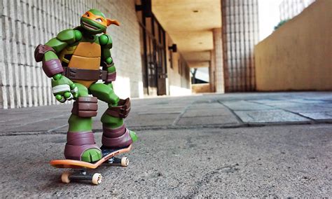 Mikey Skateboarding : r/ActionFigures