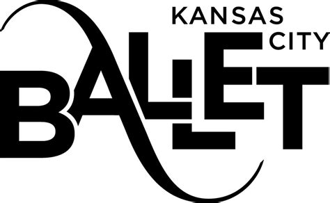 KCBallet_Logo_Black&White_NoShadow_vFA | Secondary Logo | KCBalletMedia ...