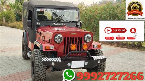 Mahindra Major Jeep With AC || 2WD CL-550 MDI | 1101 | modified jeep | ORDER NOW@ 9992727266 ...