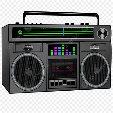 80s Boombox Svg